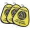 Dryser 16" Pop-up Caution Wet Floor Signs, Yellow 4-Sided English/Spanish Warnings
